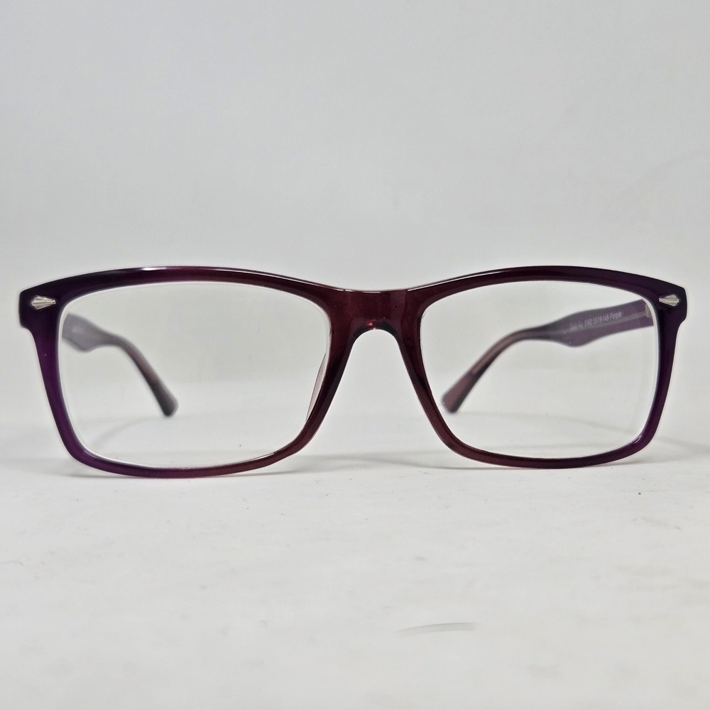 Santa Ana S342 Purple Rectangular Eyeglass Frames 53-18-145 Eyewear